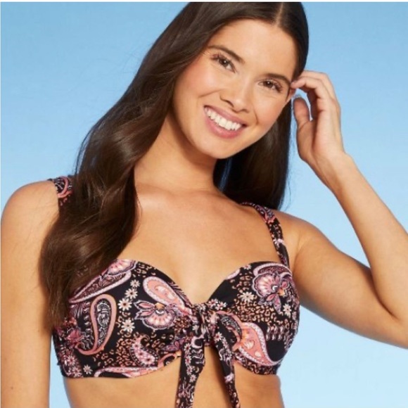 Shade & Shore Other - Shade Shore Coastal Grandma push up swim bra 34 DD new